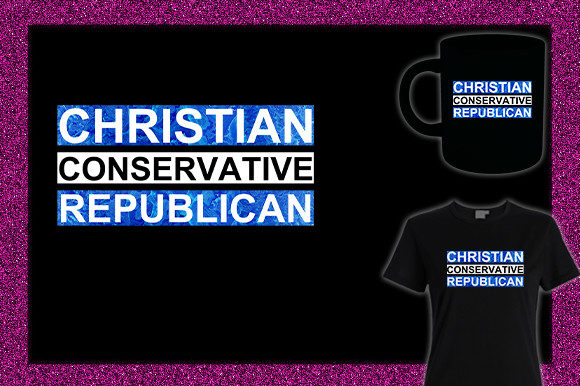 Christian Republican USA T Shirt and Mug: Where Faith Meets Patriotism in Everyday Life