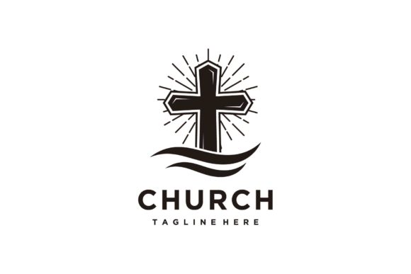 Church Christian Cross, Sunburst, Wave: Strategic Symbolism in Design and Positioning