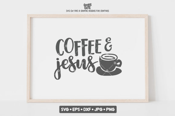 Coffee Jesus - Coffee SVG: A Unique Design Asset