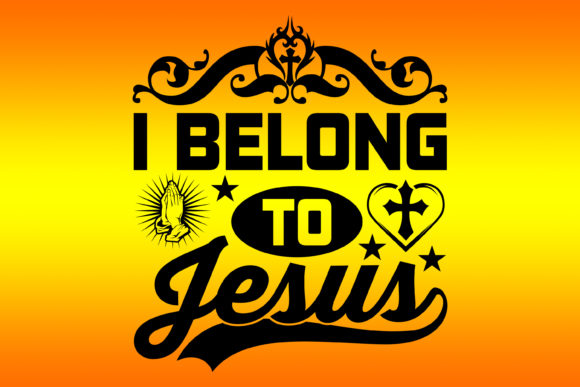 I Belong to Jesus T-Shirt Design
