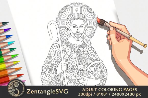 Jesus Coloring Pages for Adults and Kids: A Creative Movement Redefining Faith, Focus, and Family Connection