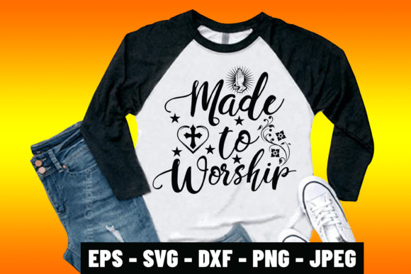 The Art of Devotion: How Jesus Svg Quotes Made to Worship Tshirt Redefines Faith Expression