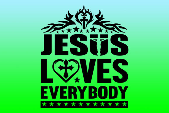 The Art of Wearing Faith: Exploring the Jesus Loves Everybody Tshirt Design