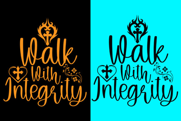 Walk with Integrity Jesus Christ Tshirt: A Thoughtful Choice for Faith-Based Apparel